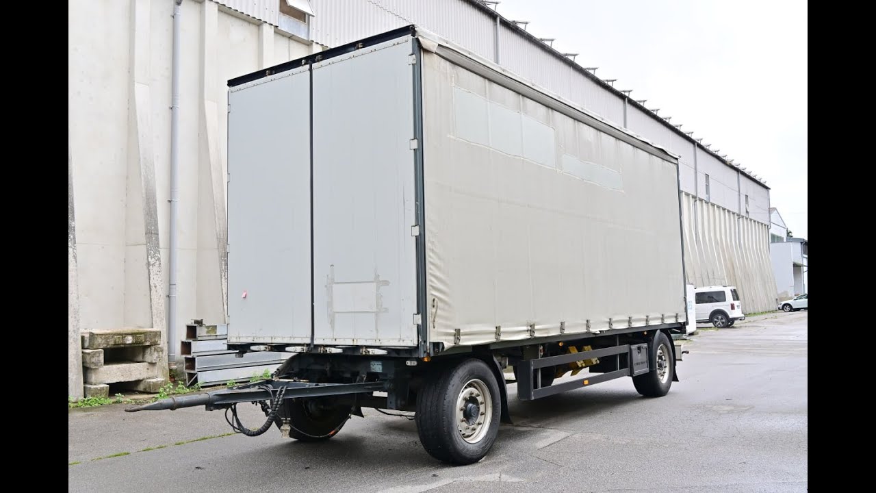 Schwarzm&uuml;ller PA 2/E&nbsp;Schiebeplane&nbsp;Anh&auml;nger/sliding tarpaulin trailer