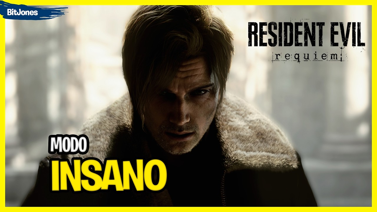 Zerando Resident Evil Requiem modo INSANO sem munição infinita
