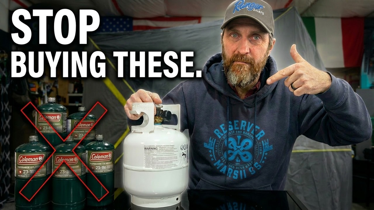 STOP Burning Cash on 1lb Propane Cylinders for Your Buddy Heater!