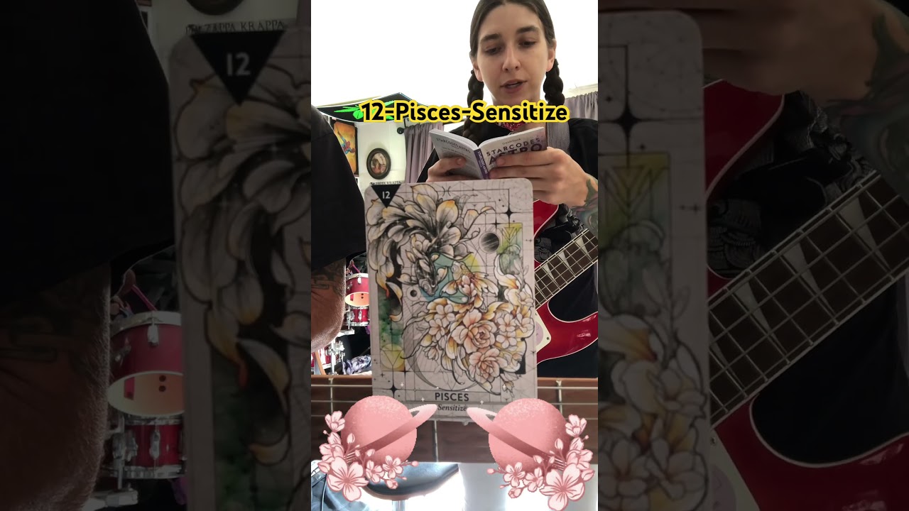 12-Pisces-Sensitize 1-Card-Divination-Reading #tarot #tarotreading #divination  ￼@DJaRiEL.7