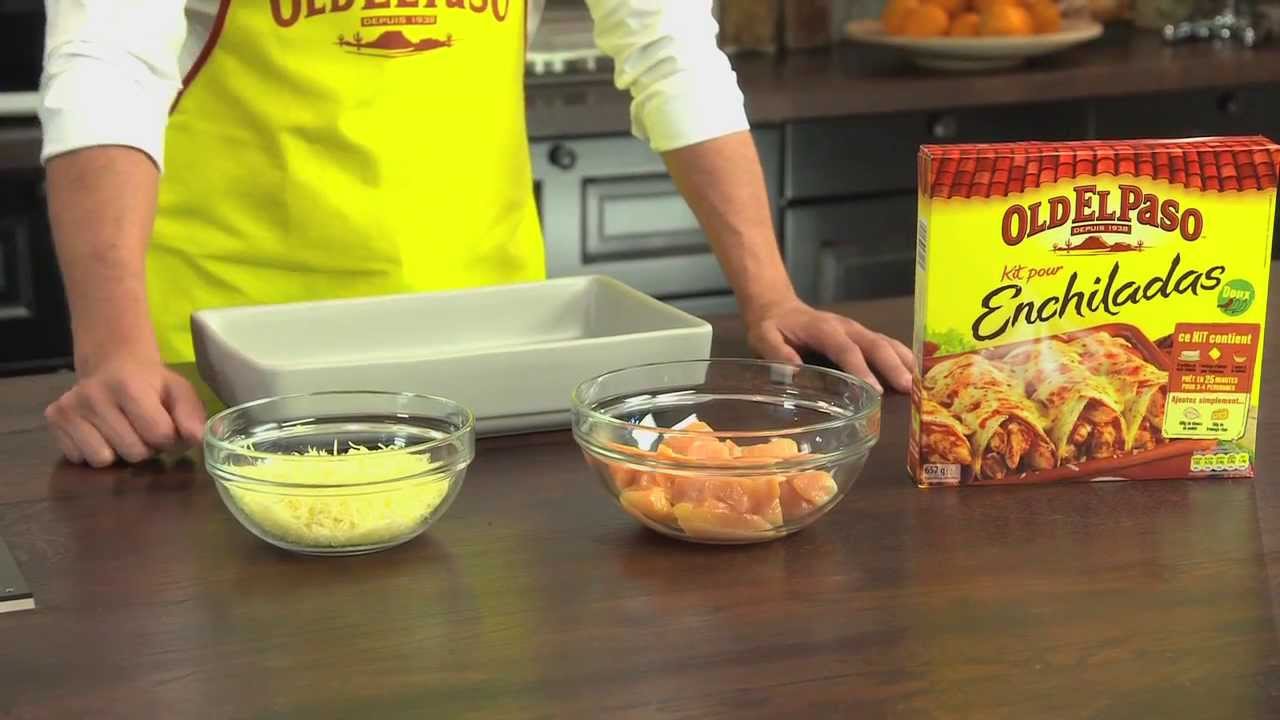 ENCHILADAS avec OLD EL PASO