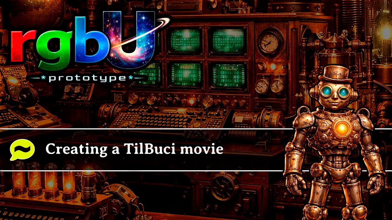 rgbU: creating a TilBuci Movie