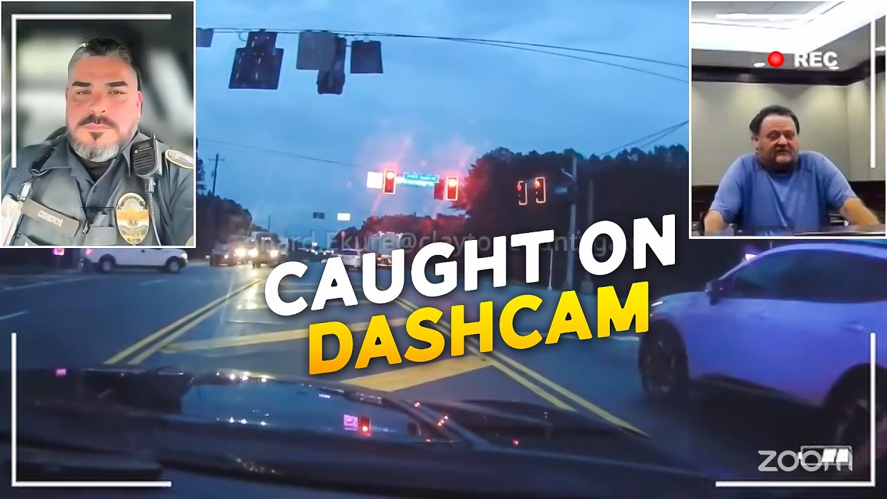Man Chooses to Challenge the Officer Over a Red Light Violation