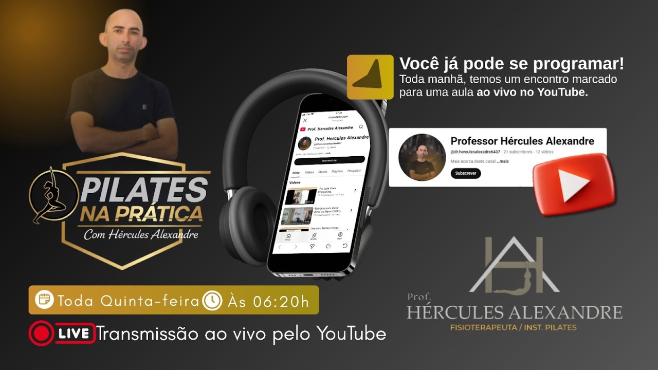 Desbravando o Pilates na Prática/ Aula inicial #01