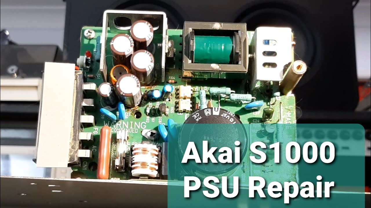 Saving & Repairing Akai Samplers S900 S950 S1000 S1100 Part Two