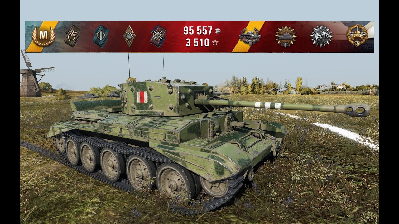 WoT Cromwell Best Game (exp) in 0.9.10 | 2.300+ exp | 4.200+ dmg - Malinovka
