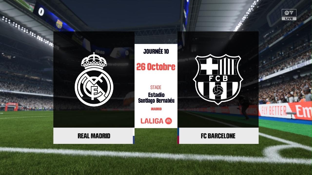 El Clásico (match entier) | #FC26