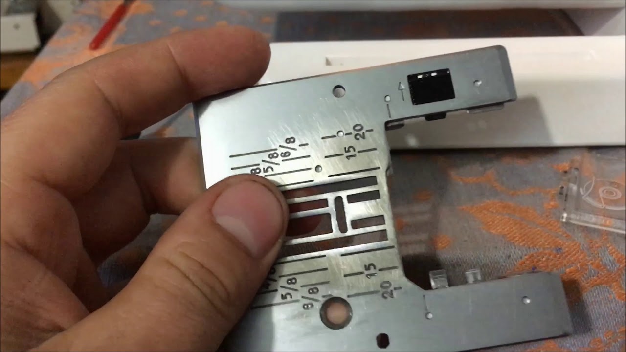 Регулировка автоматической петли на машине janome My Excel W23U