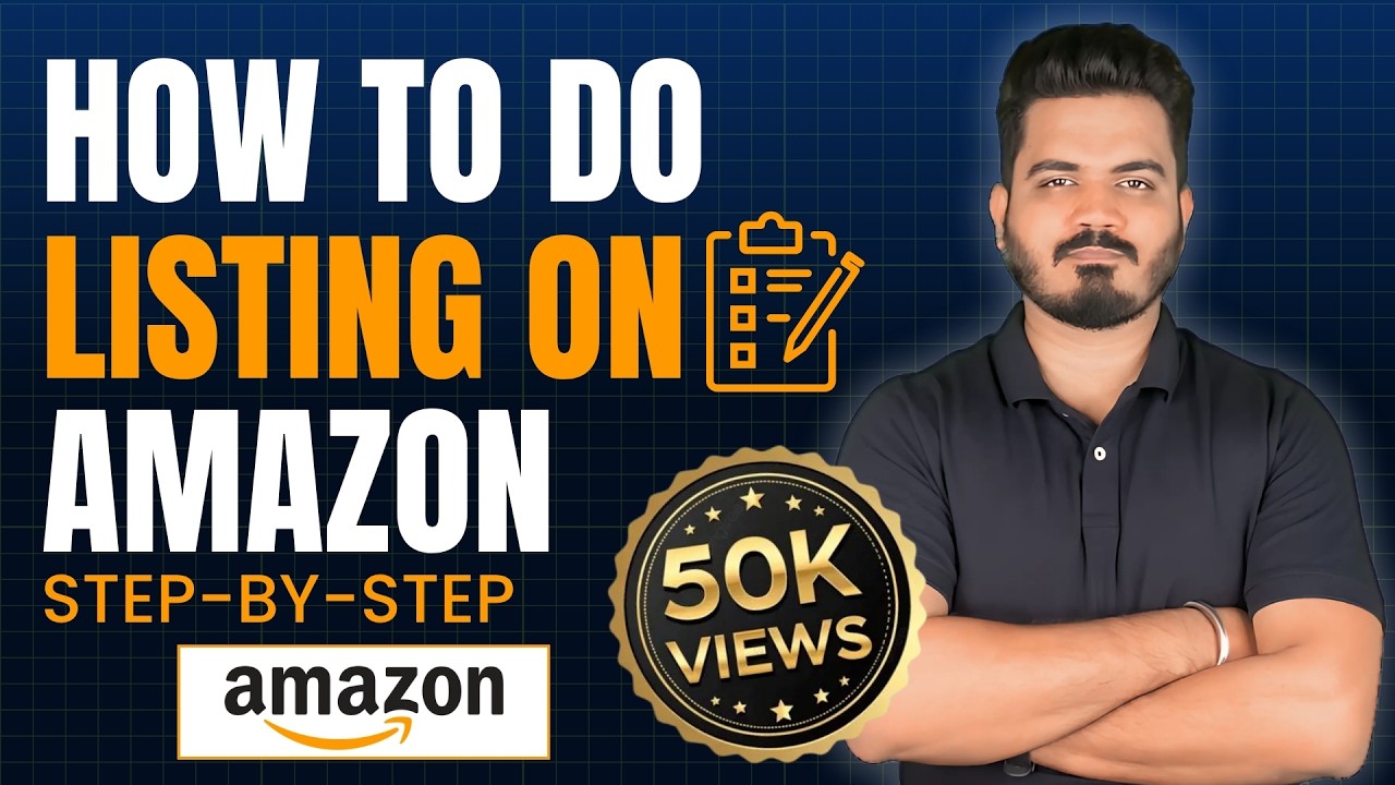 How to do listing on amazon 2024 | Amazon Product Listing 2024 Using AI | Product listing on Amazon