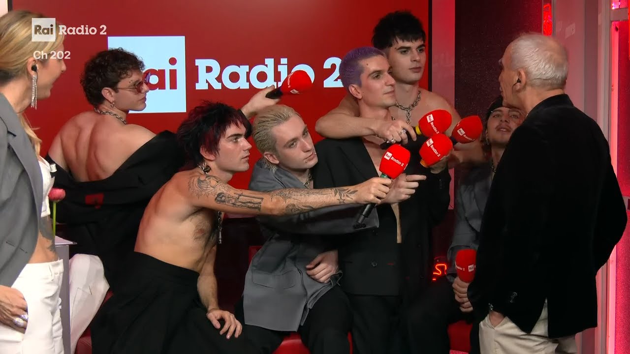 Intervista ai Bnkr44 (Serata Finale) - Radio2 a Sanremo