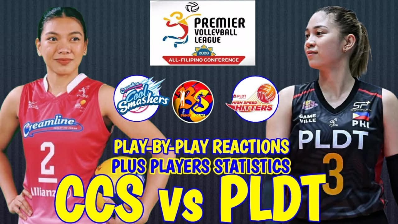 CREAMLINE vs PLDT I PVL ALL-FILIPINO CONF. 2026 I PLAY-BY-PLAY REACTIONS & PLAYERS STATISTICS
