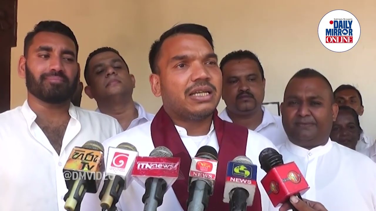 Namal accuses govt. of double standards over Trincomalee Buddha statue removal