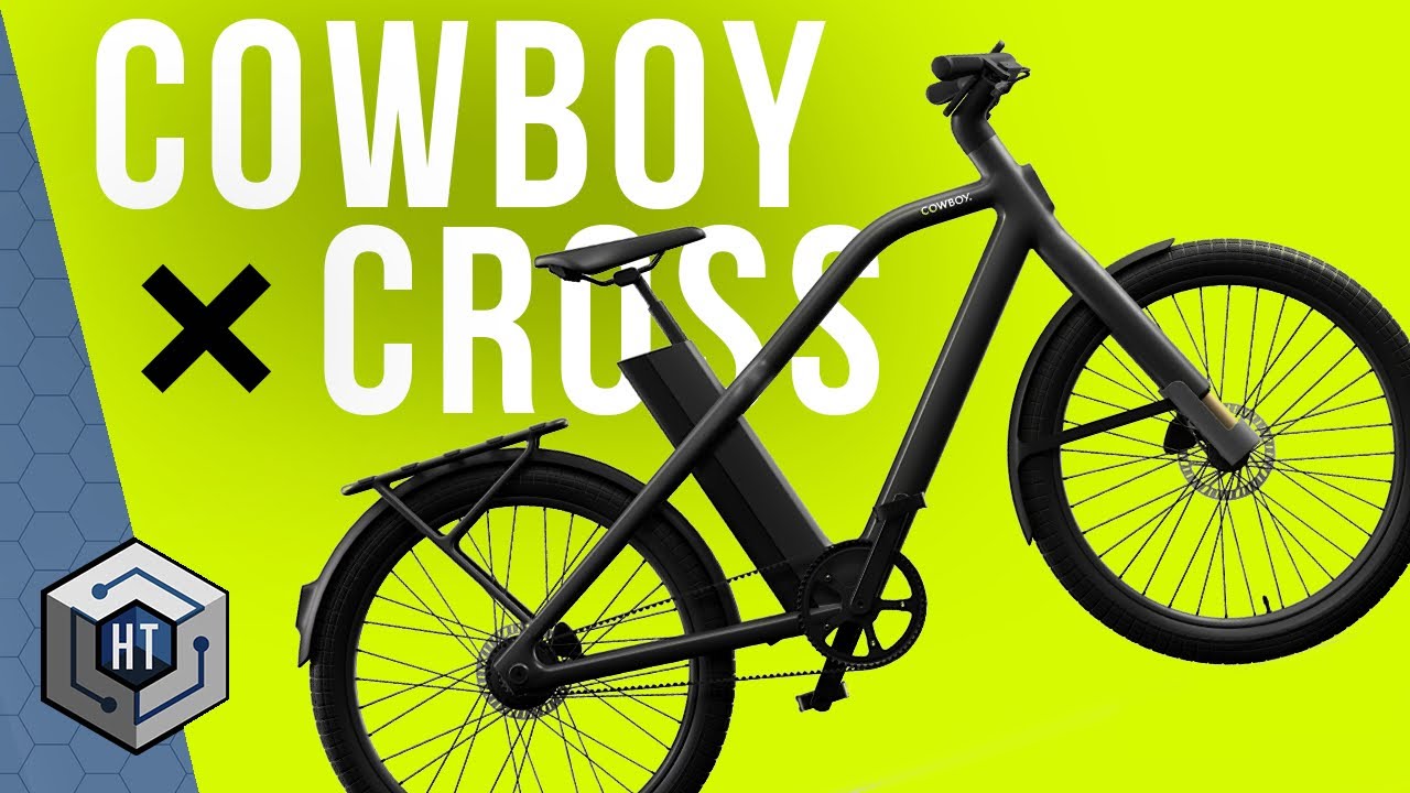 COWBOY CROSS E-Bike – Vollgefedert + extra Reichweite für Touren