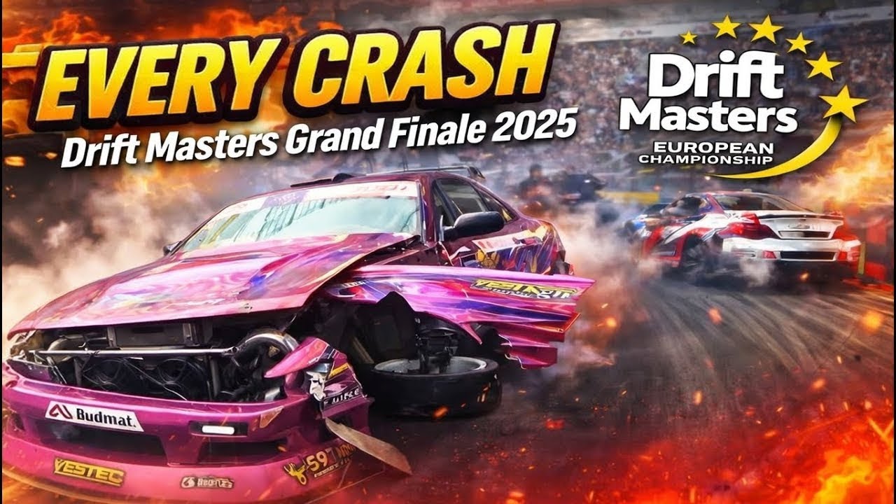 EVERY CRASH in Drift Masters Grand Finale 2025!