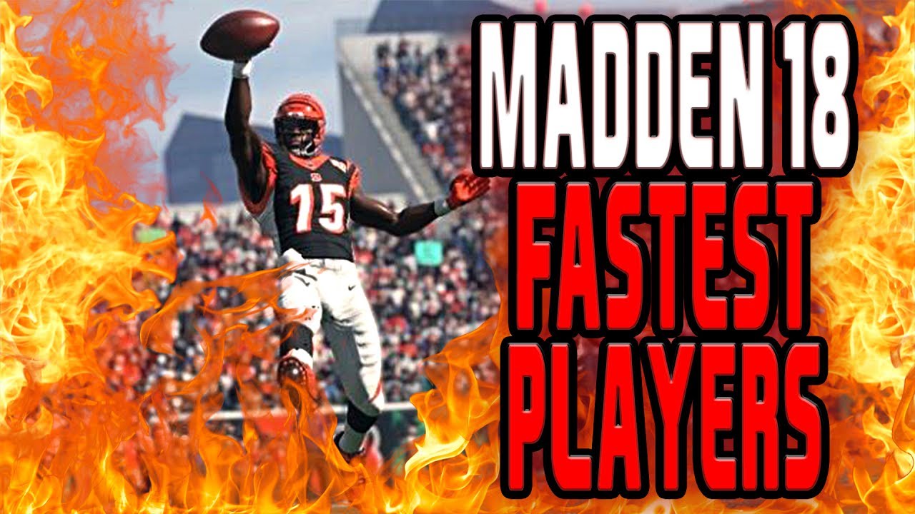 FASTEST PLAYERS IN MADDEN 18 | CFM BLOG NEWS, ROOKIE RATINGS & MORE!!!