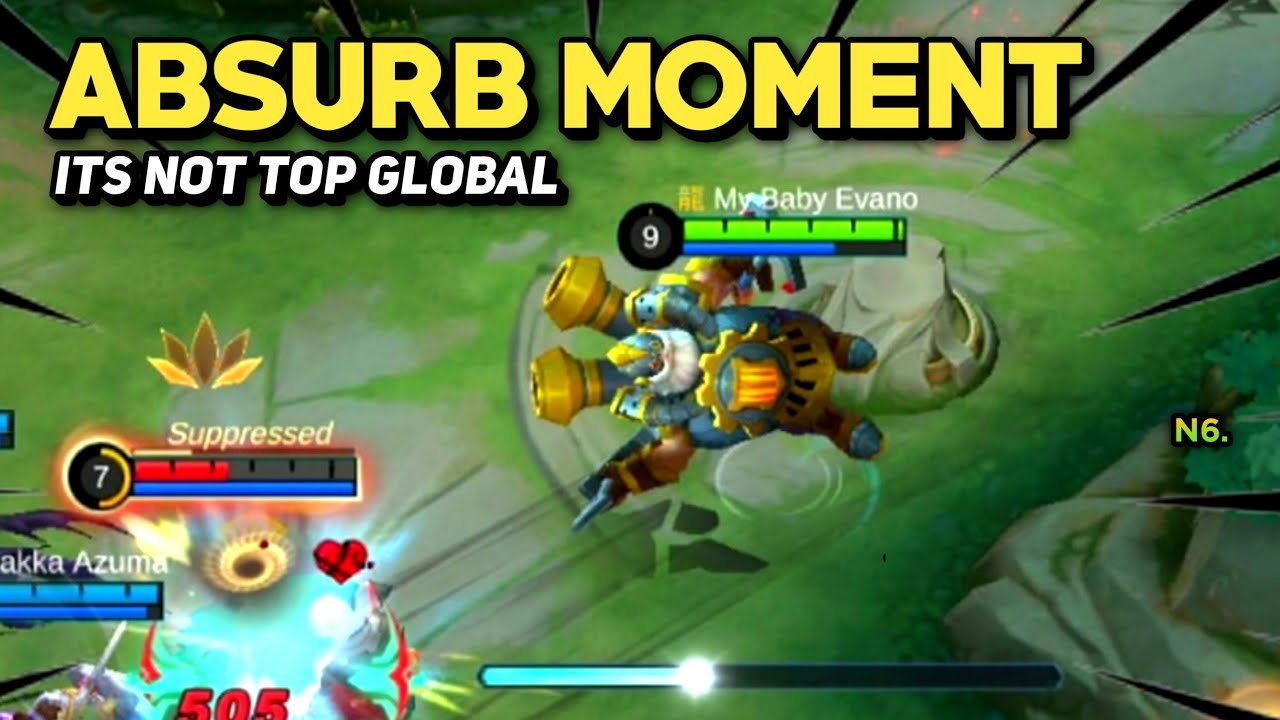 MOBILE LEGENDS EXE. FUNNY MOMENT ABSURB🤣 #2
