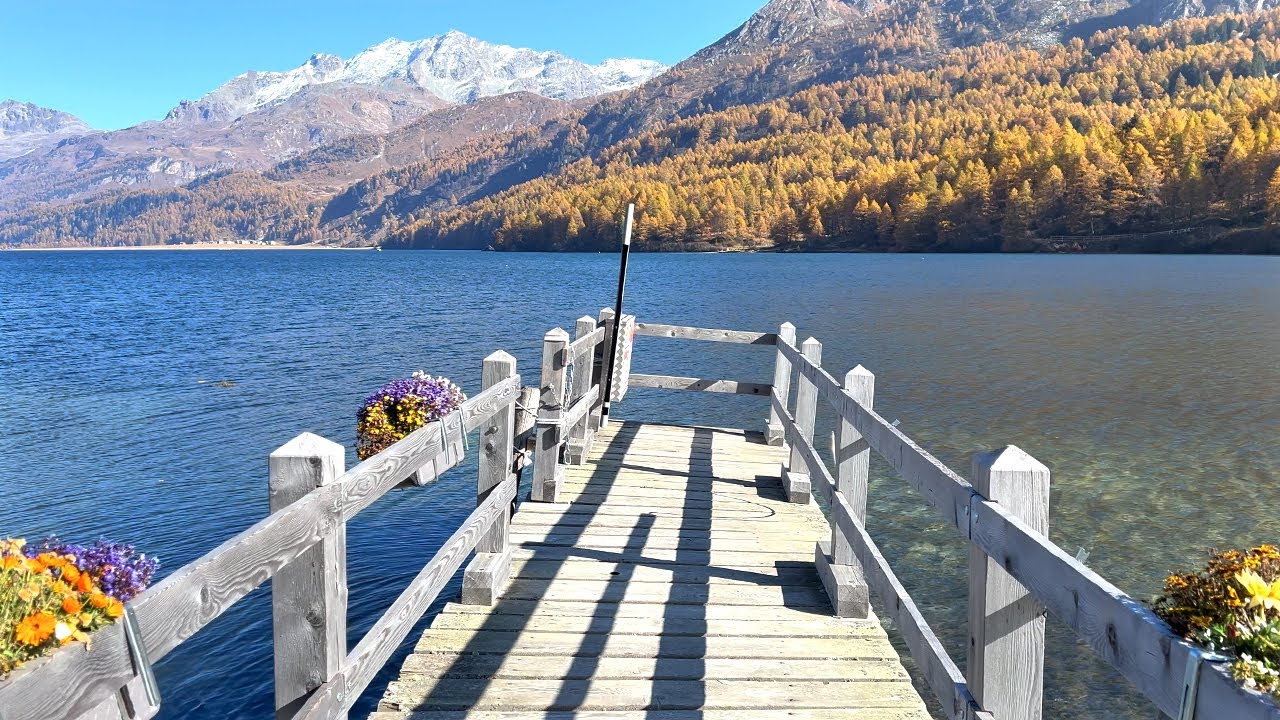 Autumn in the Swiss Alps 🍂 | Maloja Pass & Sils Lake 4K HDR &ndash; Breathtaking Engadin