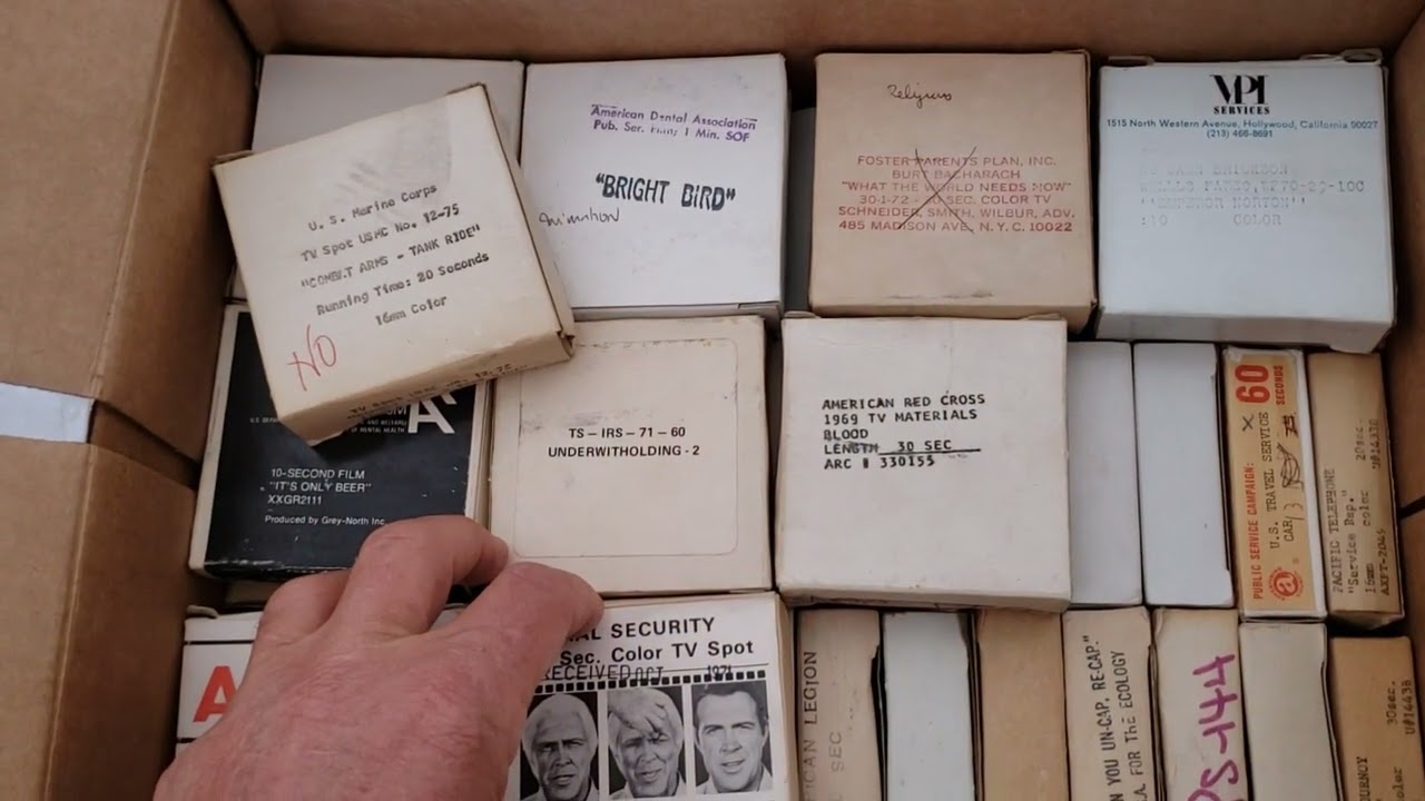 16mm Films 🎥 Delivered Today