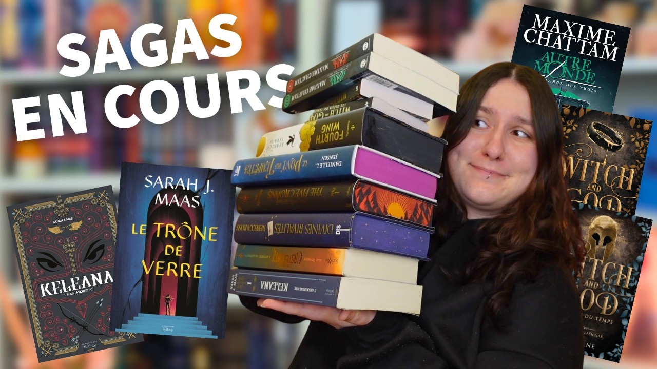 10 SAGAS que j'ai commencé et que je finirais sans doute JAMAIS ♡ BookTalk 🎀 *ap*