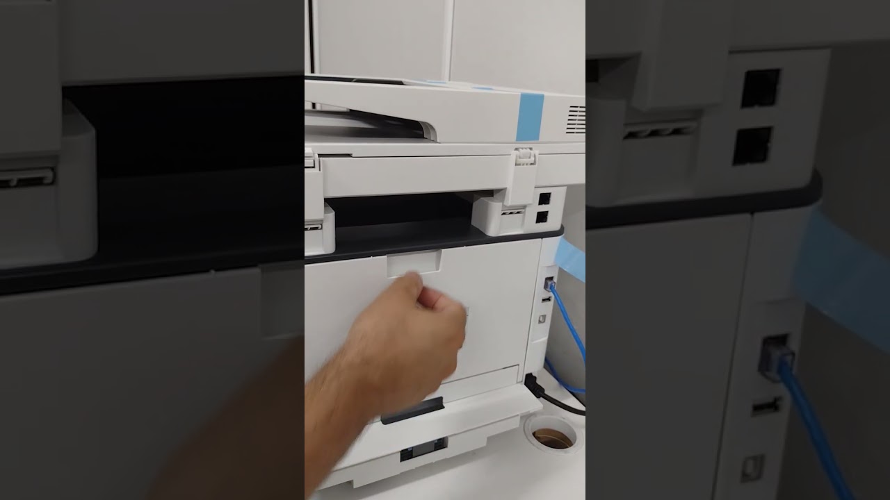 Desobstru&ccedil;&atilde;o papel impressora Pantum BM5100