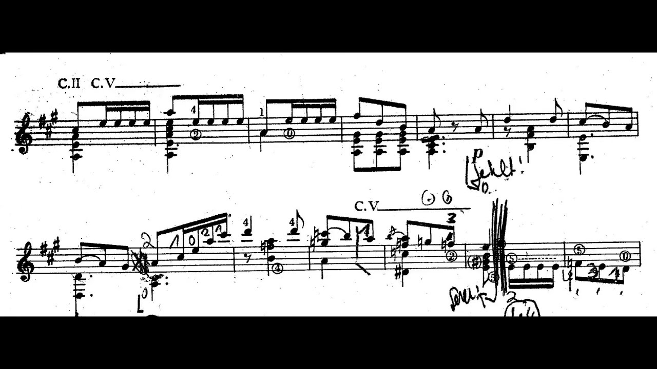 Federico Moreno-Torroba: Sonatina 3. Mov. / Horst Klee - Guitar Ramirez Centenario