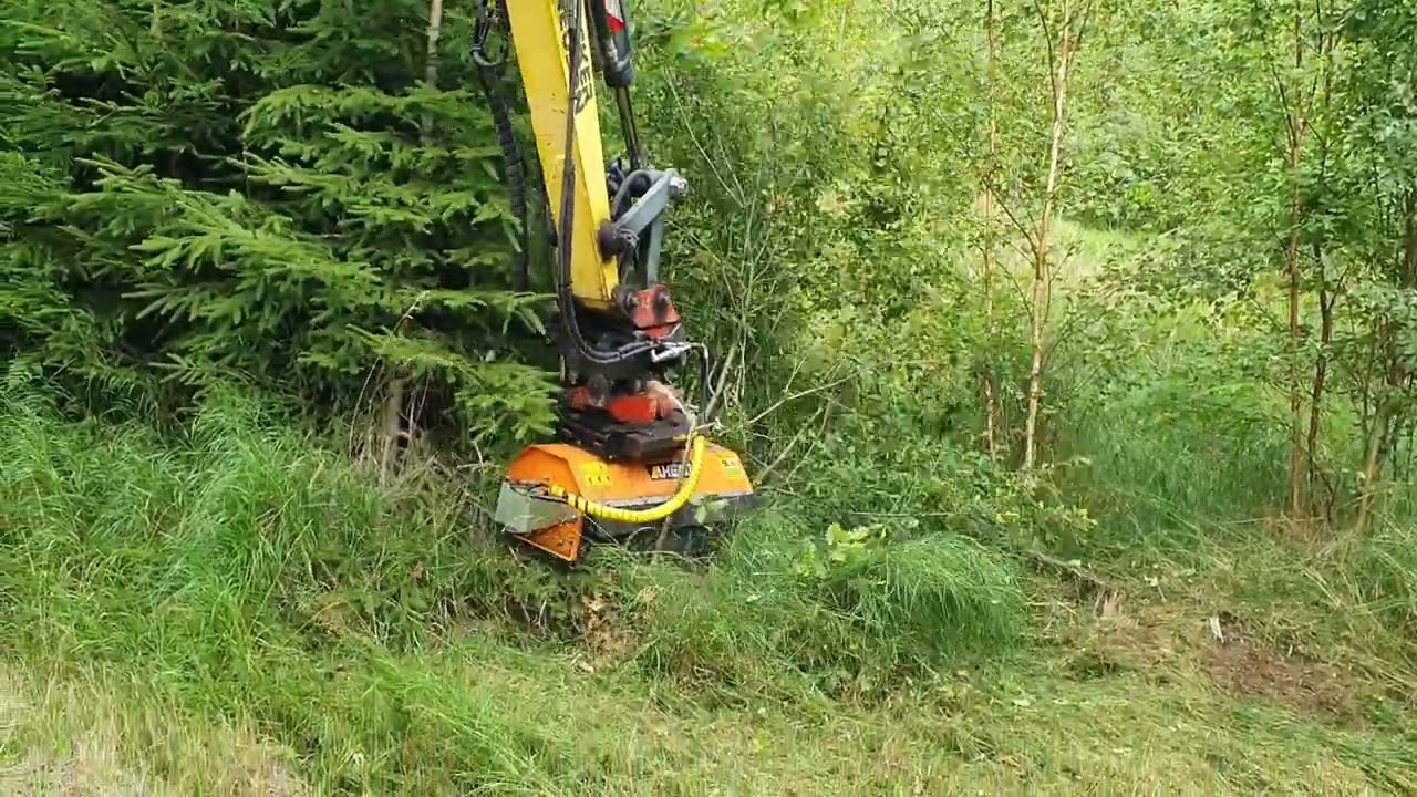 Slaghack för grävmaskin med S40 fäste