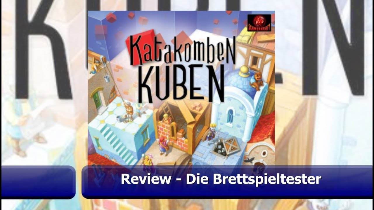 Katakomben Kuben vom Schwerkraft-Verlag - Review - Brettspiel - Die Brettspieltester