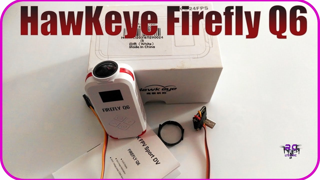 HAWKEYE FIREFLY Q6 cámara perfecta para drones