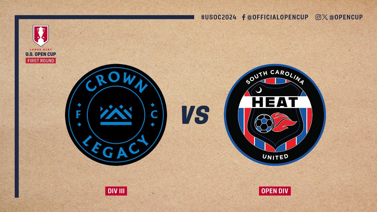 Crown Legacy FC vs. SC United Heat EXTENDED HIGHLIGHTS | Lamar Hunt U.S. Open Cup | March 21, 2024