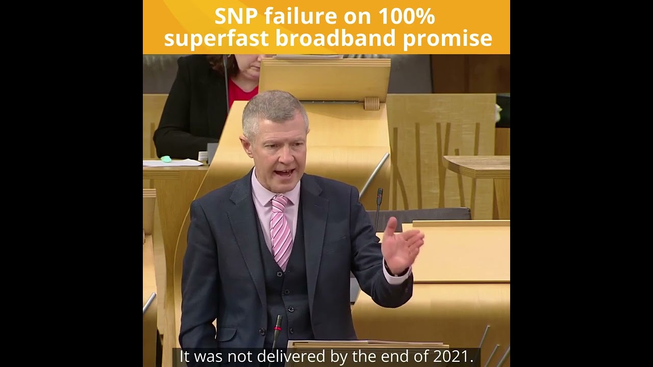 SNP failure on 100% superfast broadband promise