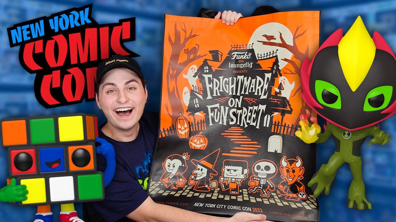 My $500 New York Comic Con Funko Pop Haul!