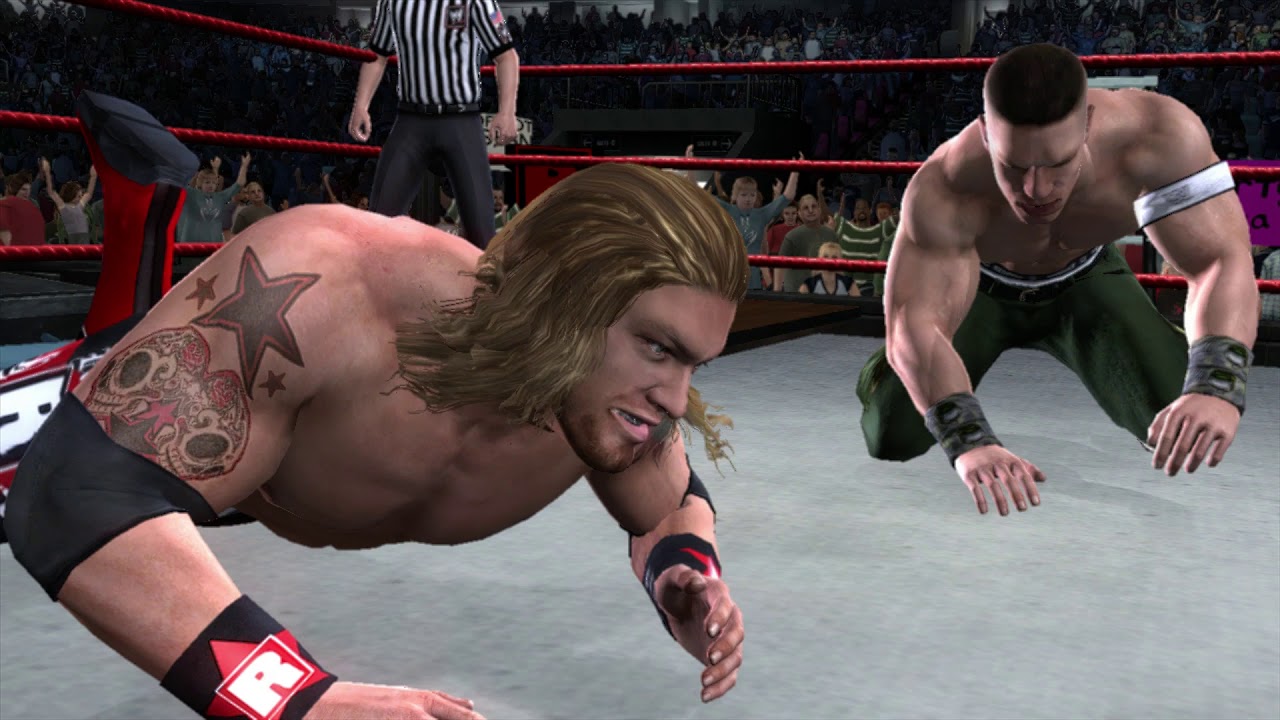 WWE John Cena World Title Win #3: Unforgiven 2006 - Edge vs John Cena (WWE SmackDown vs RAW 2008)