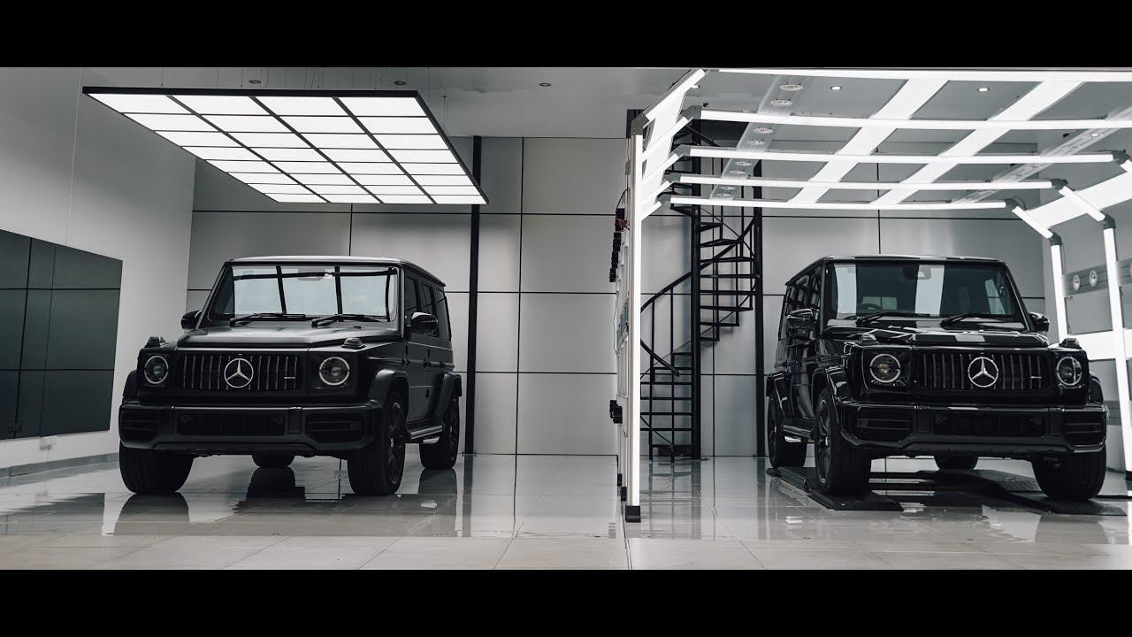 Double Black AMG G Wagon Matte & Gloss PPF