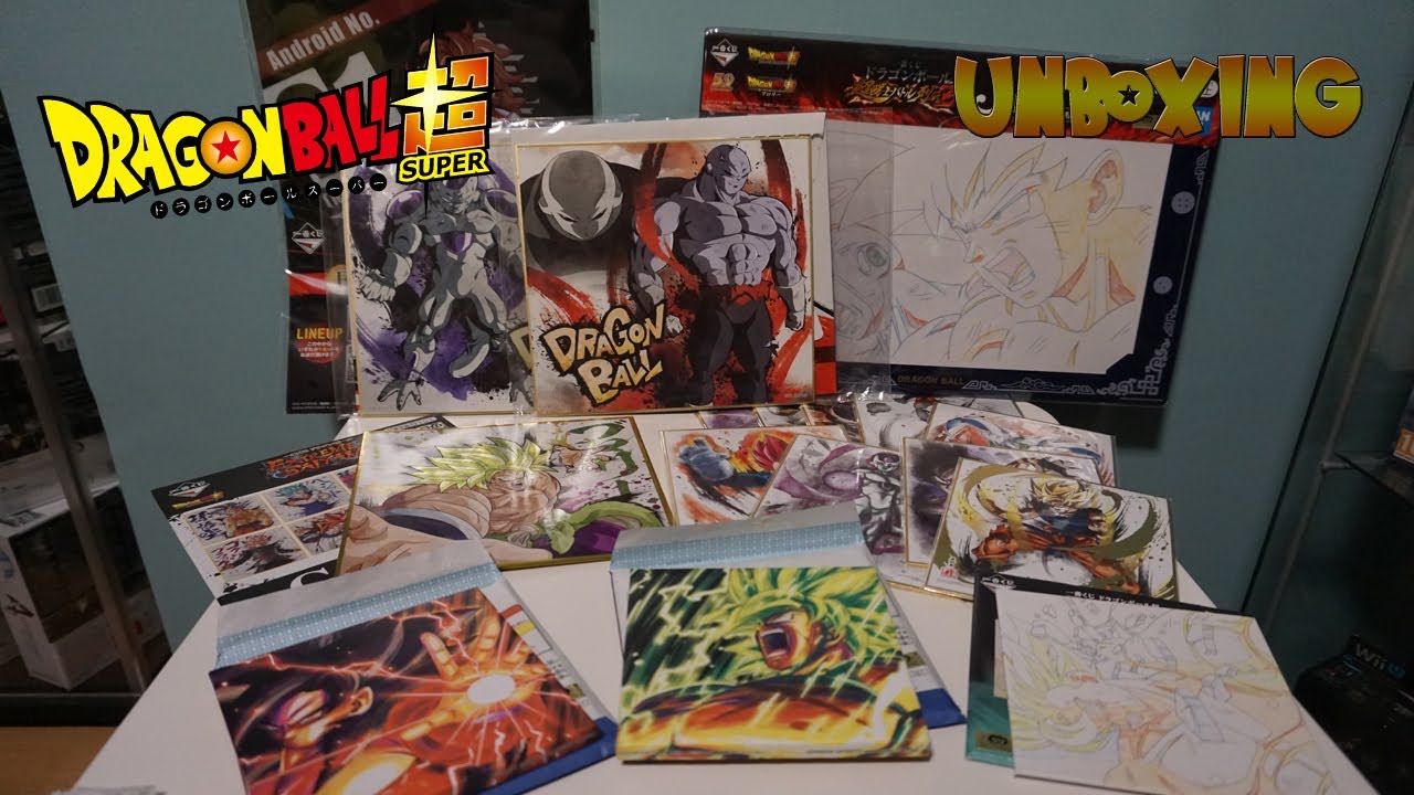DRAGON BALL - PORTAFOLIOS y SHIKISHI VARIADOS!! | COMPRAS JAPAN WEEKEND 2020 | UNBOXING DRAGON BALL