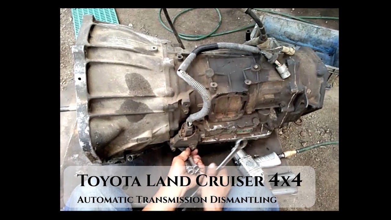 Toyota Land Cruiser LC80 Part 1: Automatic Transmission Dismantling