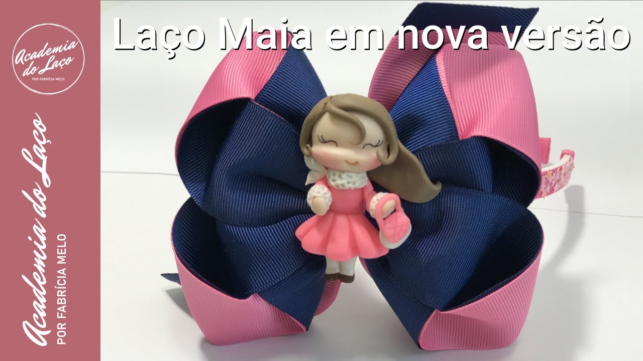 Laço Escandaloso em versão para tiara