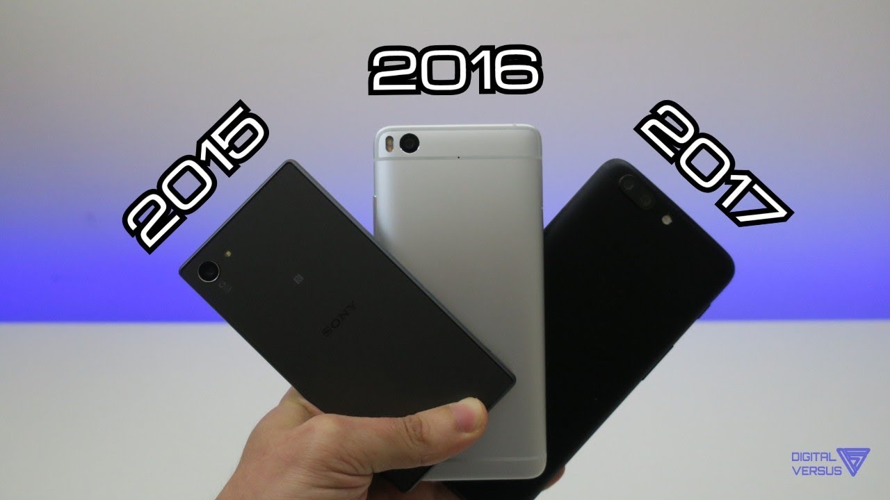 Flagship Phones 2015 vs 2016 vs 2017