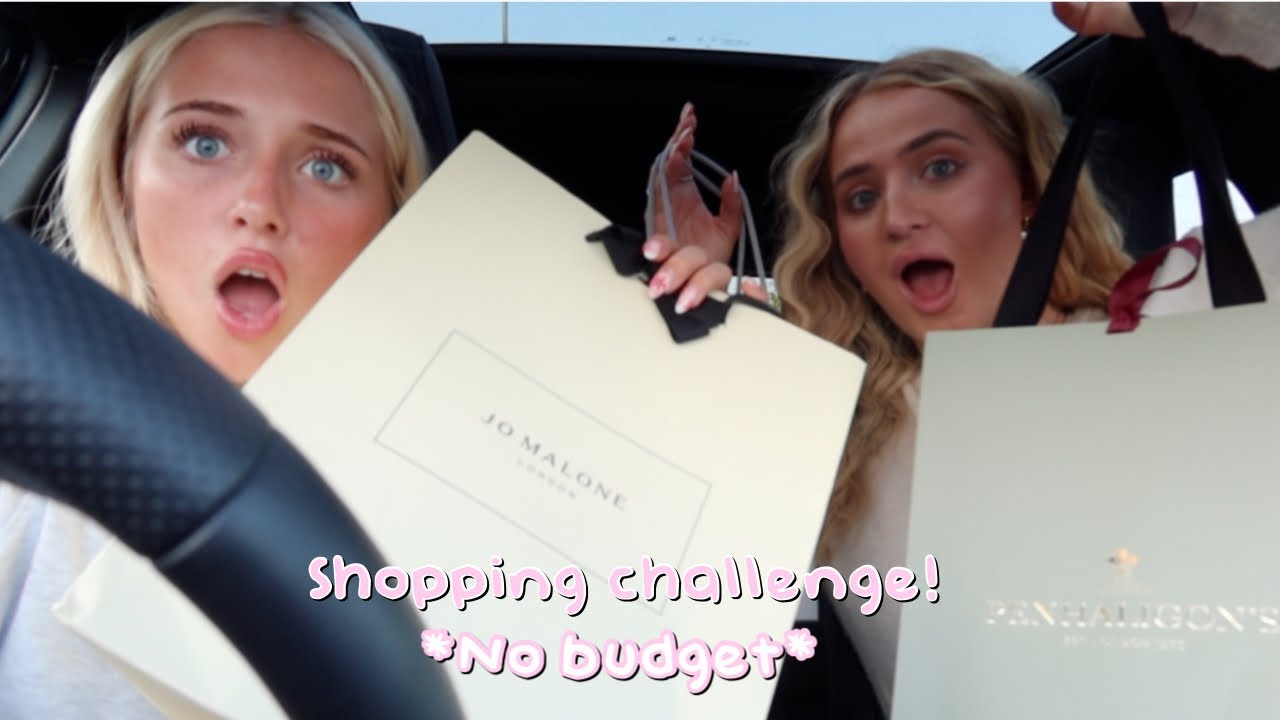 NO-BUDGET SHOPPING CHALLENGE... *APPLE, H BEAUTY & MORE!*