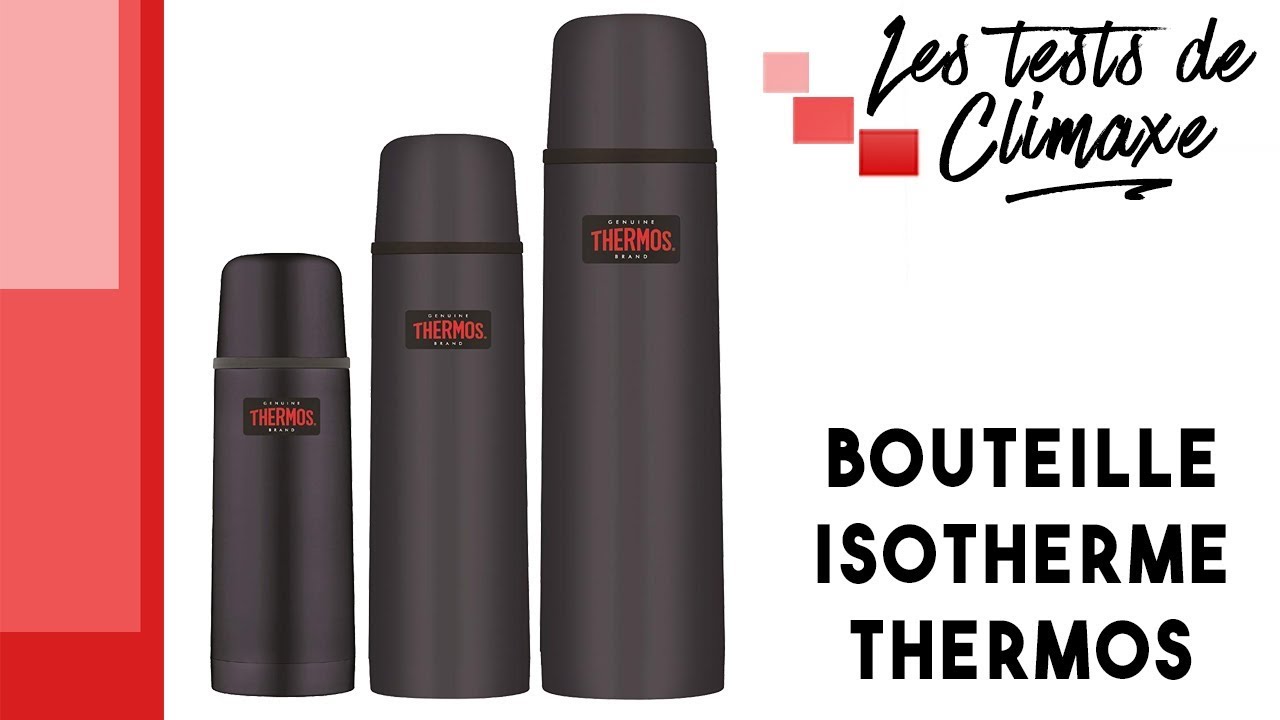 Test d'une bouteille isotherme Thermos de 35cl