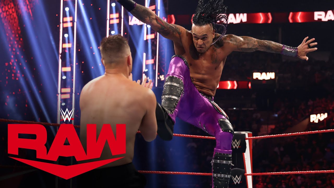 Damian Priest vs. The Miz: Raw, Aug. 16, 2021