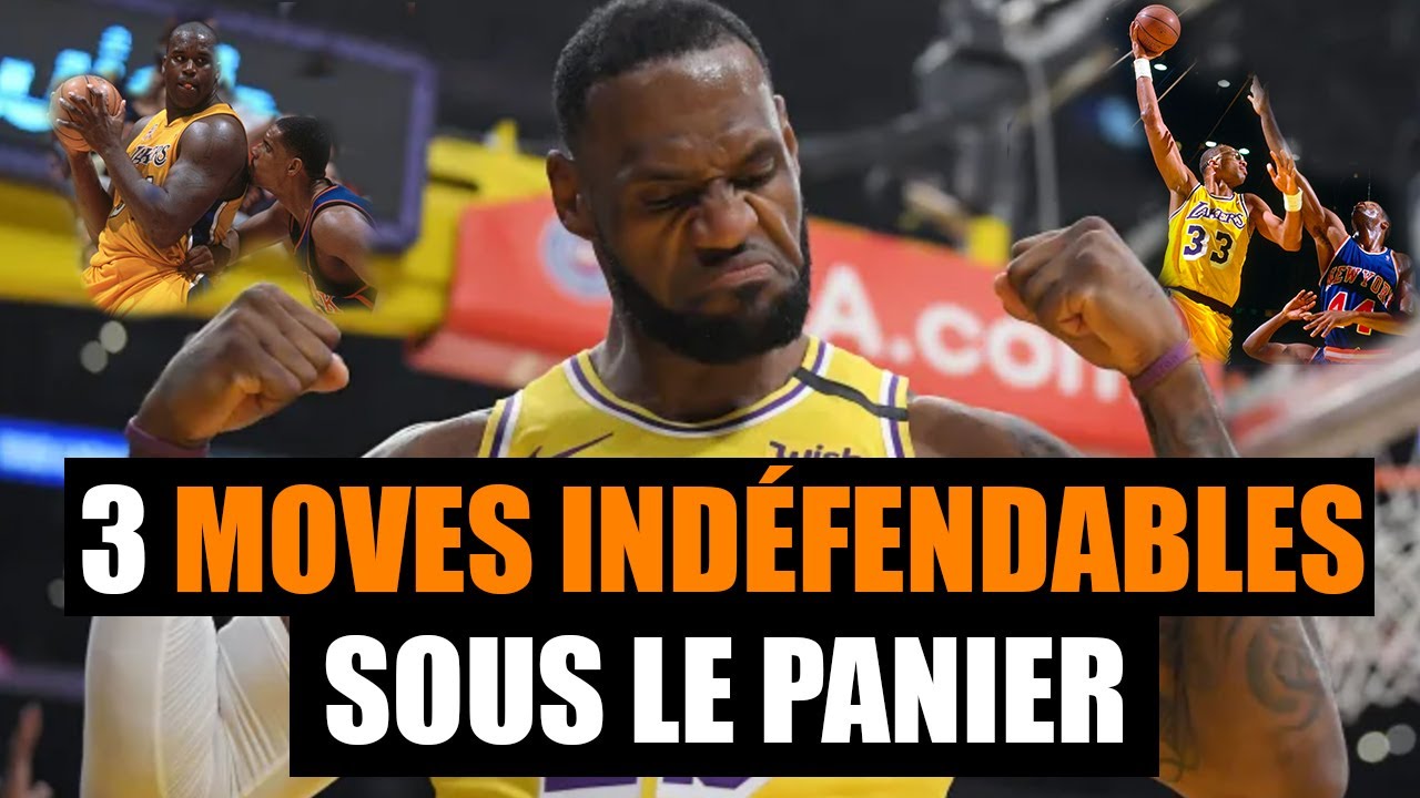 3 MOVES INARRÊTABLES AU POSTE BAS - BASKETBALL