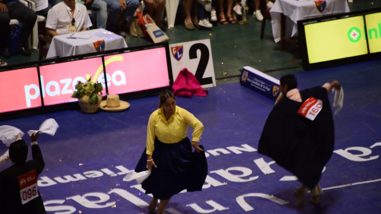 Pareja chola, cajamarquina Final Senior 2018