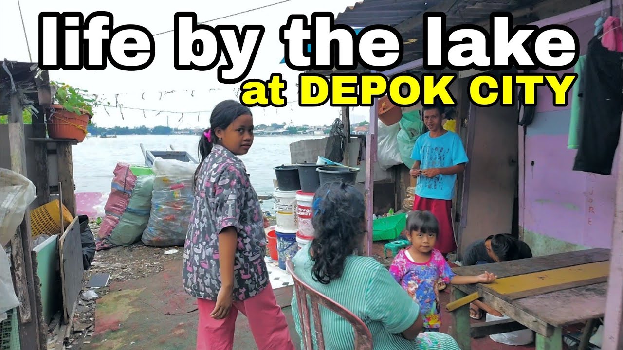 KEHIDUPAN di TEPIAN DANAU KOTA DEPOK, JELAJAHI DAERAH TERSEMBUNYI tepi danau kota Depok Indonesia🇮🇩