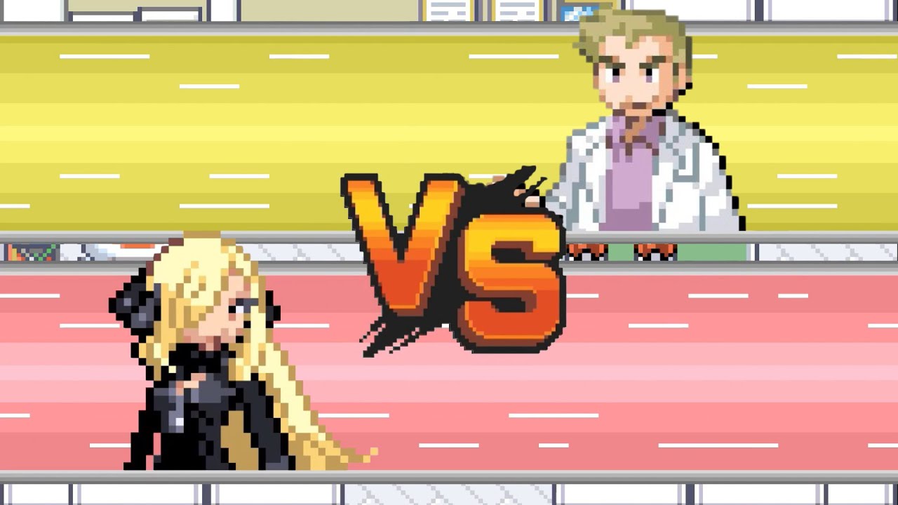 Pokemon Radical Red 4.1 Hardcore - vs Professor Oak (Postgame)