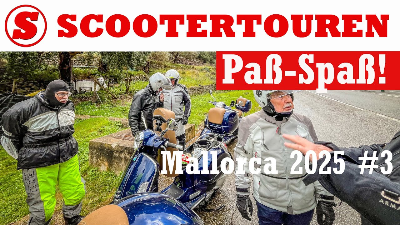 Mallorca #3 | Winterflucht | Leih-Vespa GTS 300 | Norden | Coll de Soller | Bergdorf Fornalutx