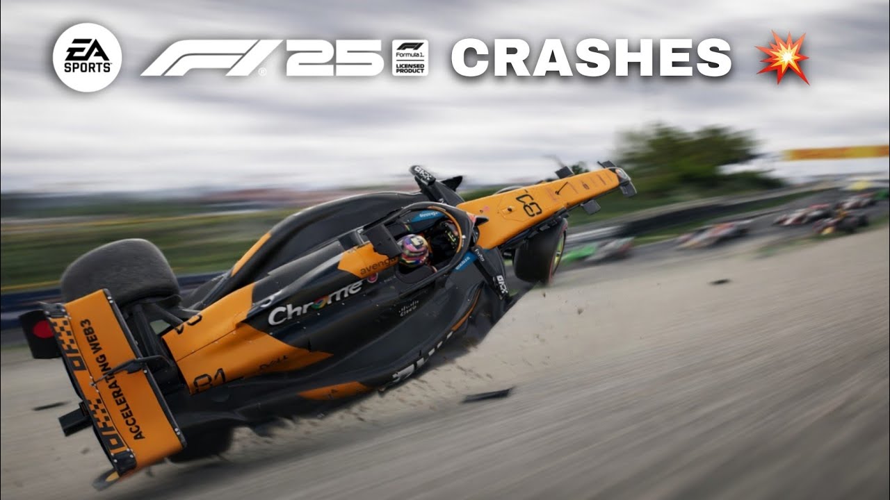 F1 25 ULTRA REALISTIC CRASH COMPILATION 💥 #30