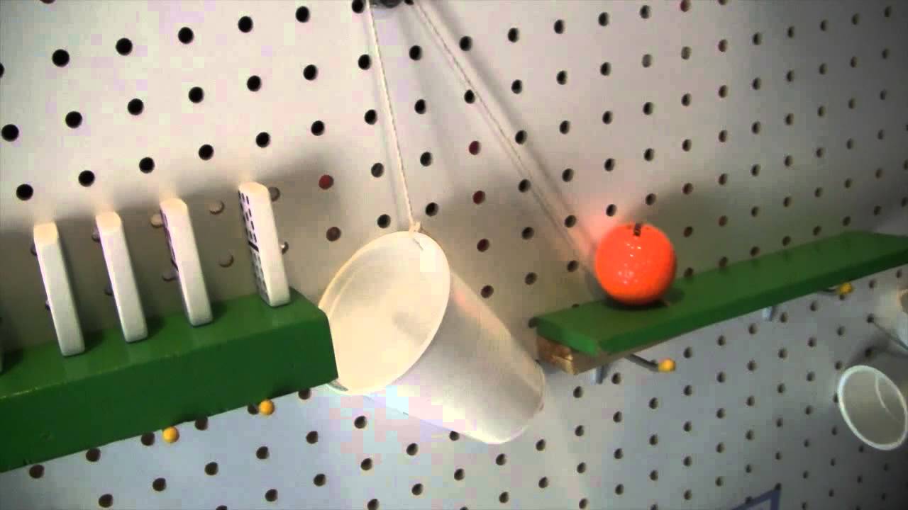 8th Grade Student-Made Rube Goldberg Machine