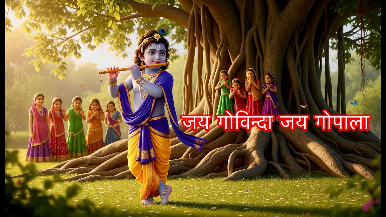 🌸 जय गोविन्दा जय गोपाला | जन्माष्टमी विशेष भजन | Lord Krishna Geet 2025 🌸 #song #bhakti #krishna