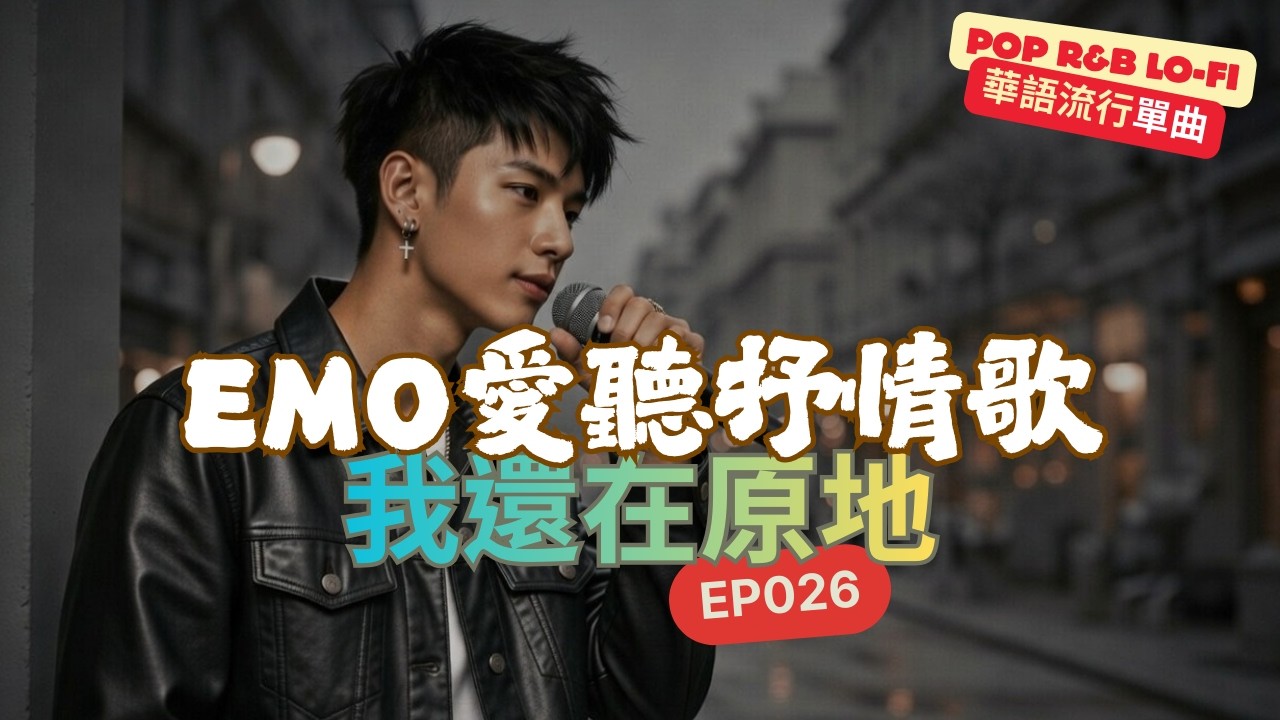 【pop】我還在原地 | 🎧emo愛聽抒情歌 ep026 | 訂閱我，每週給你好音樂~  | 最怕Rapper唱情歌
