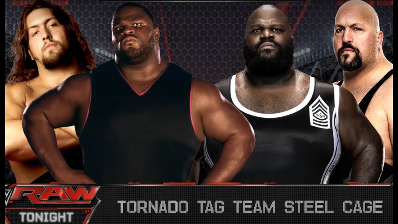 WWE 2K16 | Big Show and Mark Henry Vs Paul Wight and Mark Henry 1998 | Tag Team Steel Cage Match